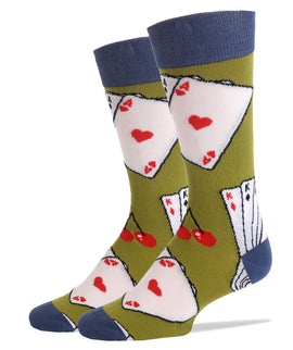 Please Flush Socks | Novelty Crew Socks For Men