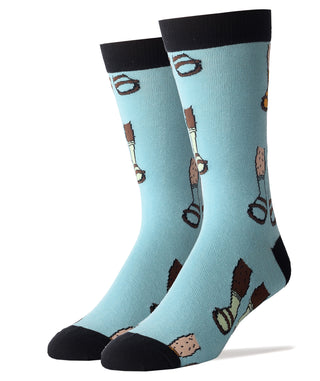 Socks & Sandals Socks | Funny Crew Socks For Men