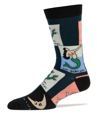 Loteria Socks | Novelty Crew Socks For Men