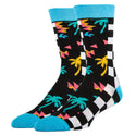 90's Board Socks | Novelty Crew Socks For Men