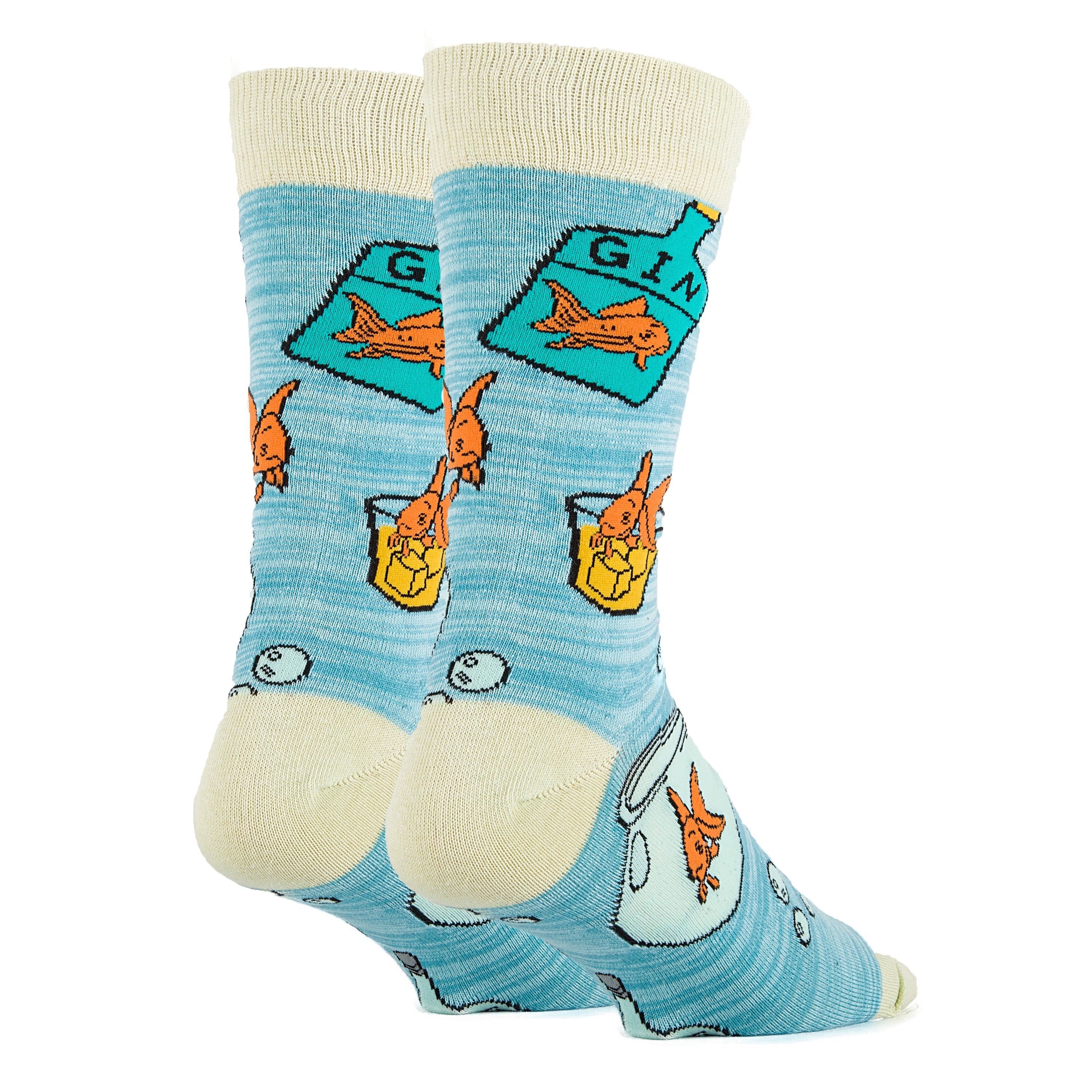 Night Frogs Men's Socks  Fun Novelty Socks for Him - Cute But