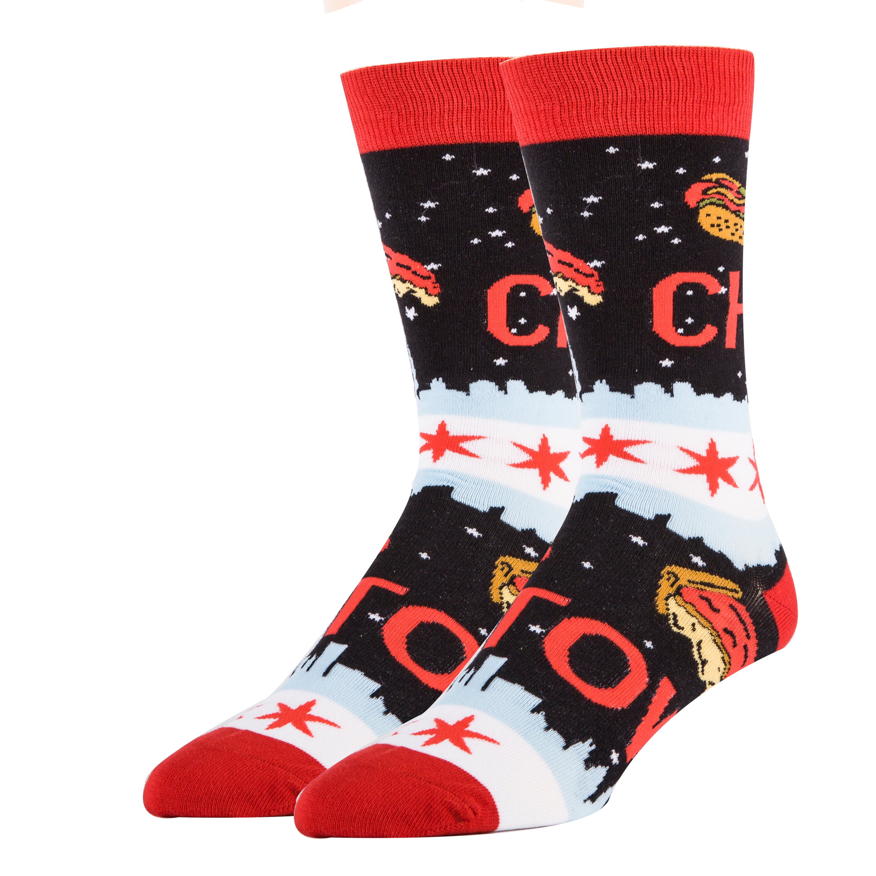 CHI Town Socks | Novelty Crew Socks For Men