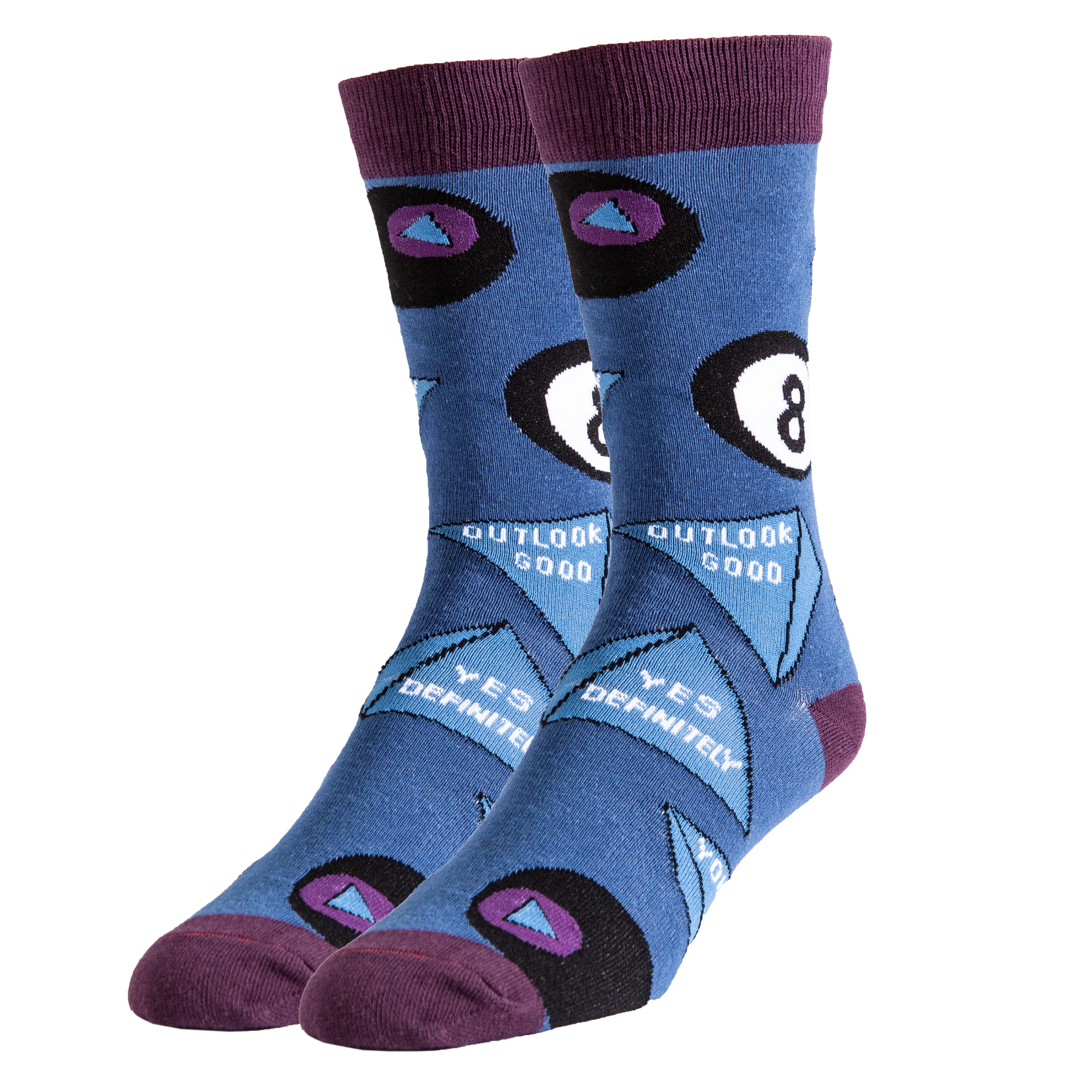 Ask Me Socks | Novelty Crew Socks For Men