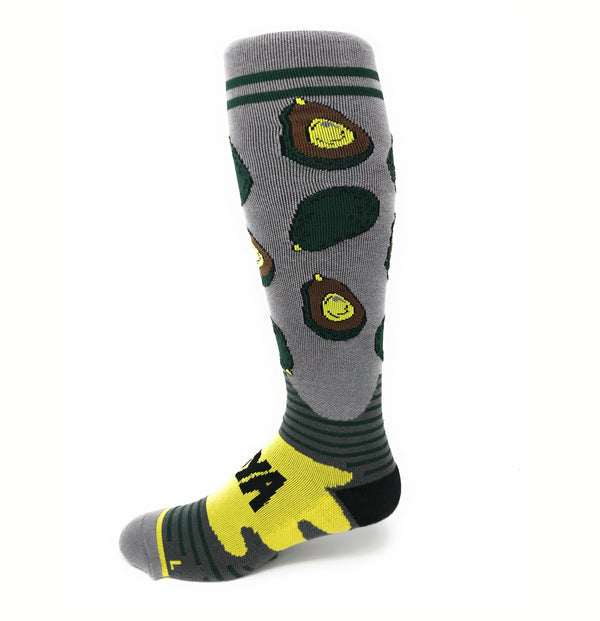 Avocado Compression Knee High Socks
