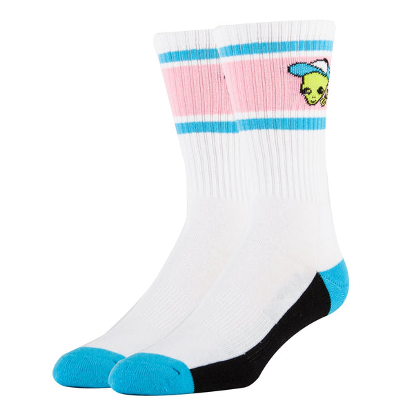 Alien Fade Athletic Socks | Novelty Unisex Socks