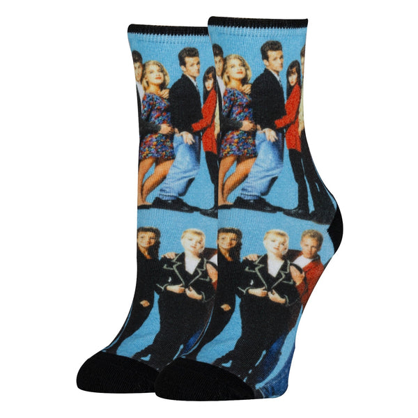90210 Socks | Novelty Crew Socks For Women