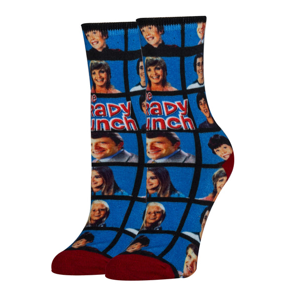 The Brady Bunch Socks | Novelty Socks For Women