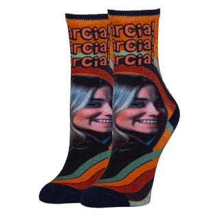 Marcia, Marcia! Socks | Novelty Socks For Women