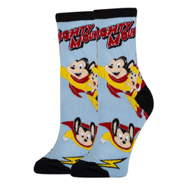 Here I Come Socks | Novelty Crew Socks For Women