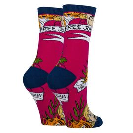 free-joe-womens-crew-socks-2-oooh-yeah-socks
