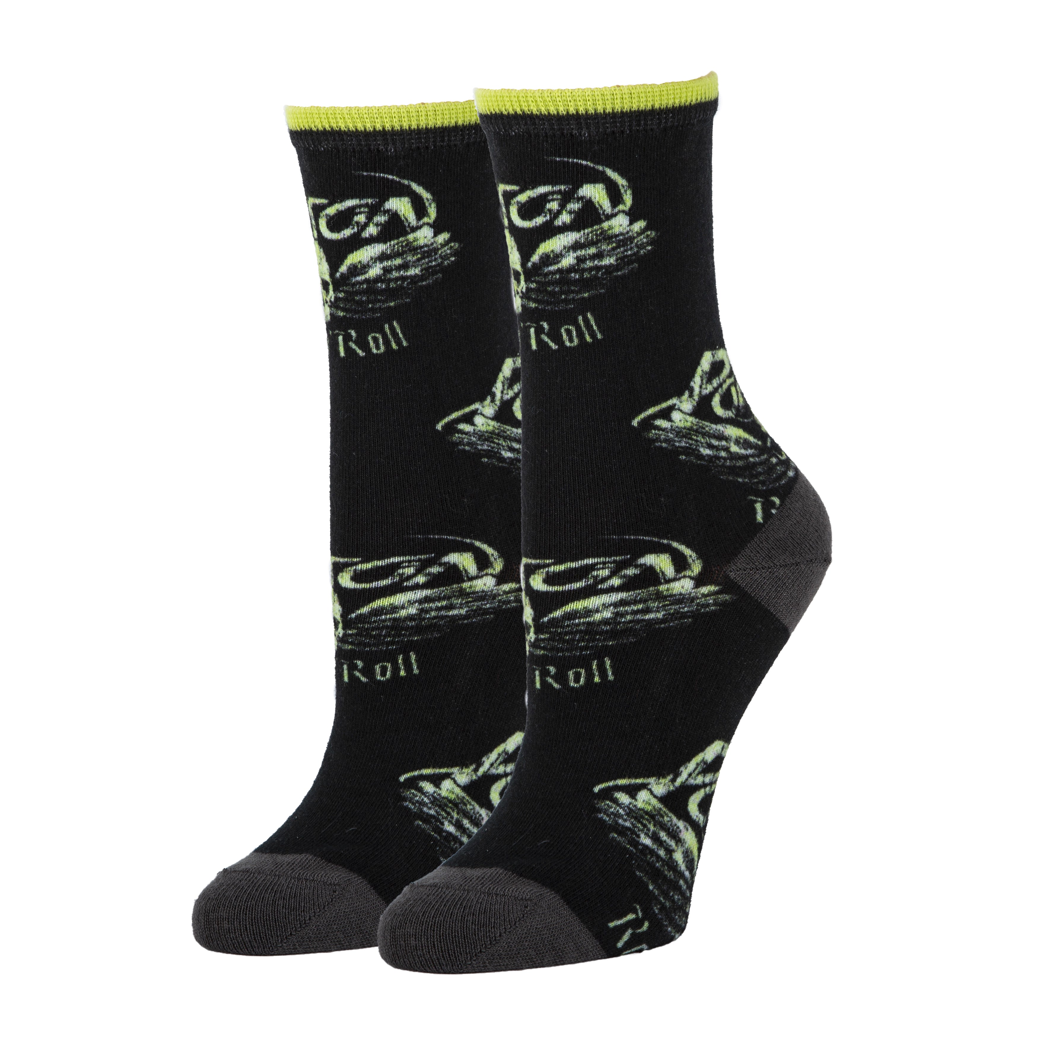 Rock n€™ Roll Socks | Novelty Crew Socks For Women | Oooh Yeah! Socks