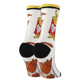fries-before-guys-womens-crew-socks-2-oooh-yeah-socks