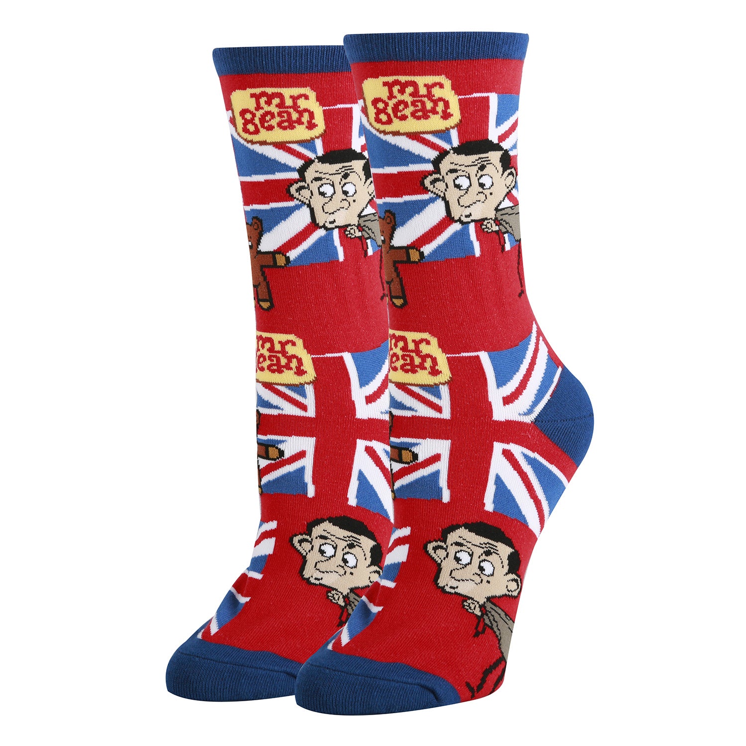 Hanging with Mr Bean Socks | Fun Socks For Women