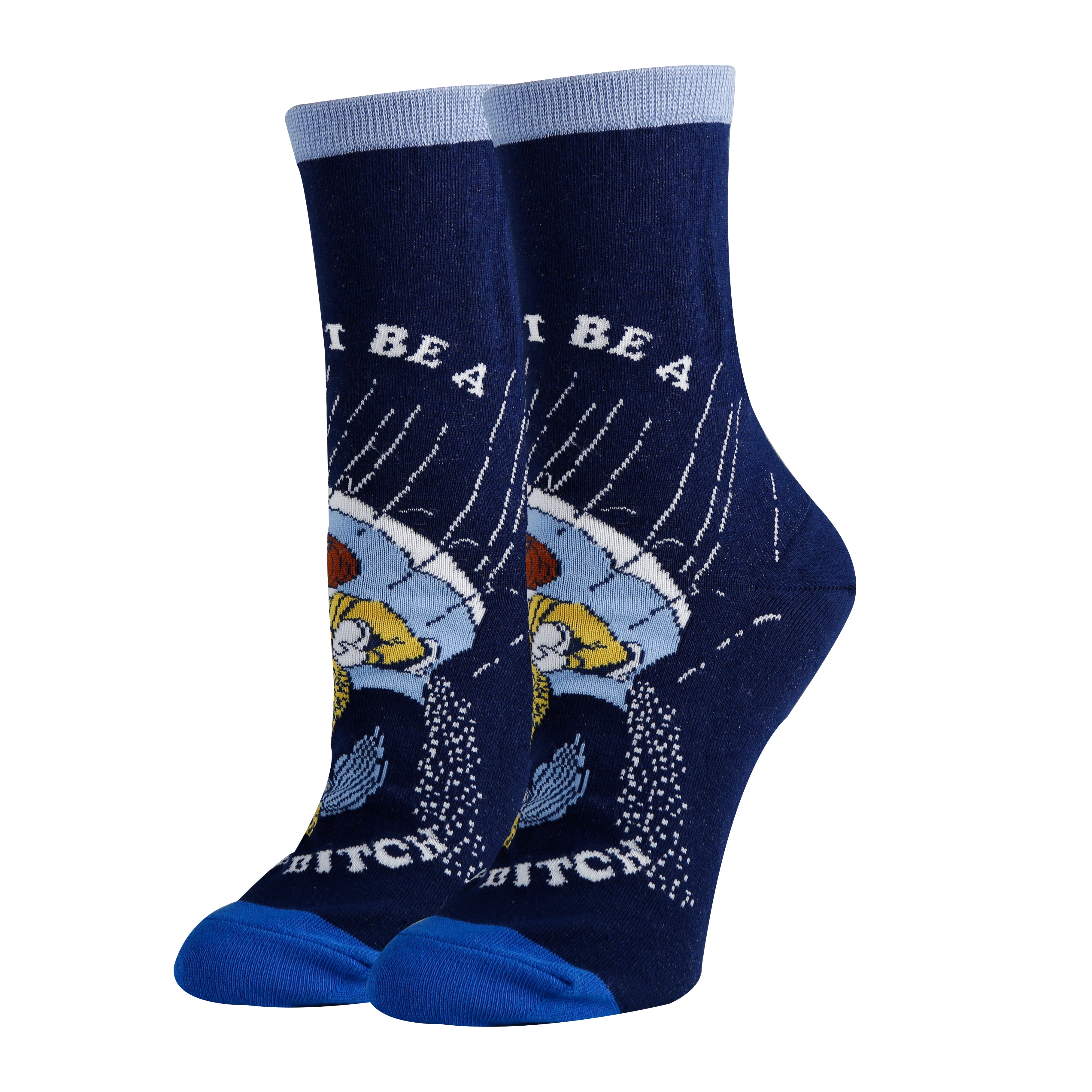 Salty Bitch Socks | Novelty Crew Socks For Women