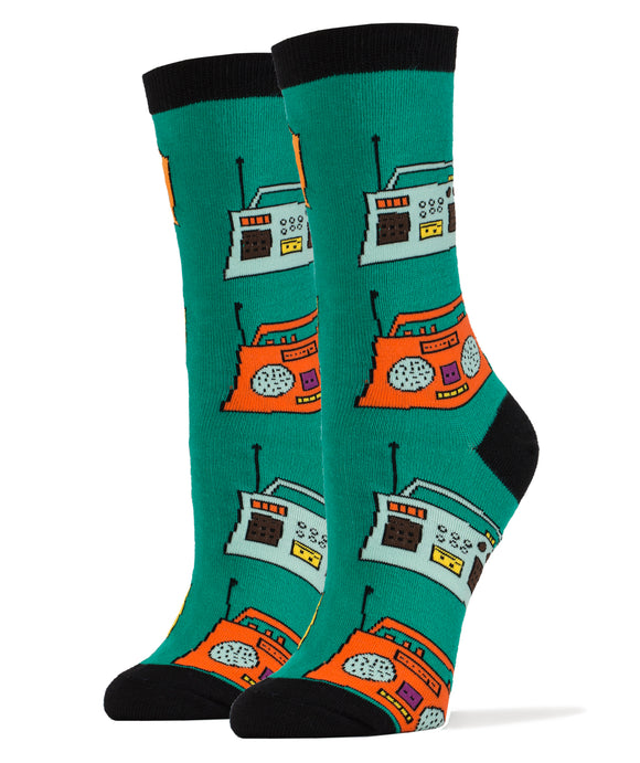 Play Dat Funky Music Socks | Fun Socks For Women