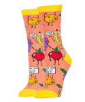 Orange You Glad Socks | Novelty Socks For Women