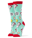 Me First Socks | Novelty Crew Socks For Women