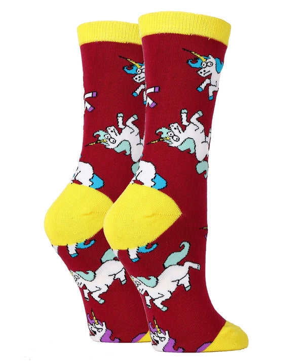 unicorn-war-womens-crew-socks-2-oooh-yeah-socks