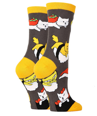 sushi-meow-womens-crew-sock-cat-socks-2-oooh-yeah-socks