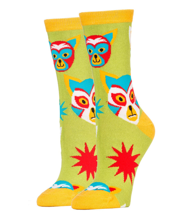 Lucha Chihuahuas Socks | Novelty Socks For Women