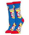 Whoop Ass Socks | Novelty Crew Socks For Women