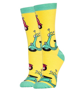 The Ride Socks | Novelty Crew Socks For Women