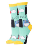Evolve Socks | Novelty Crew Socks For Women