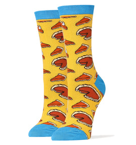 Sweet Potato Socks | Novelty Crew Socks For Women