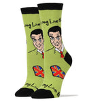 Long Live The Bean Green Socks | Socks For Women