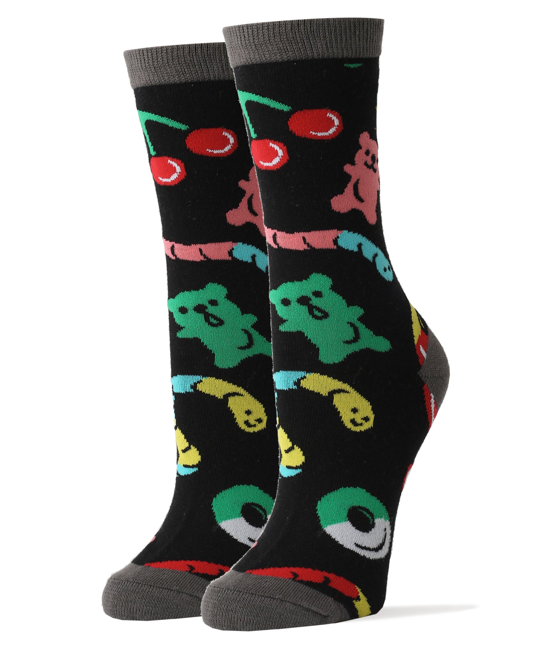 Gummies Socks | Novelty Crew Socks For Women