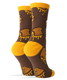 grilled-cheez-womens-crew-socks-2-oooh-yeah-socks