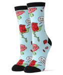 Thorny Socks | Novelty Crew Socks For Women