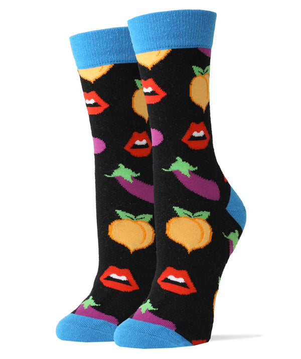 Cheeky Socks | Novelty Crew Socks For Women