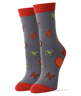 Jacks Socks | Novelty Crew Socks For Women