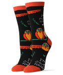 Owl Yours Socks | Novelty Crew Socks For Women