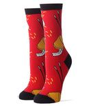 Fortune Cookie Socks | Novelty Crew Socks For Women