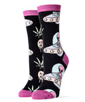 Spaced Out Socks | Novelty Crew Socks For Women
