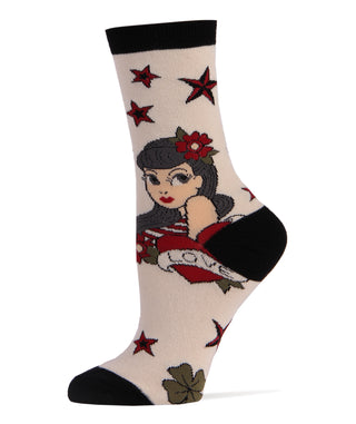 It Girl Socks | Novelty Crew Socks For Women