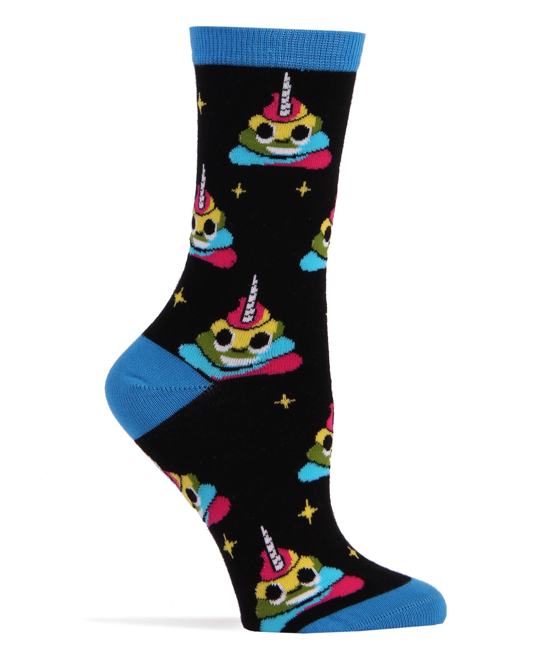 unicornpoo-womens-crew-socks-2-oooh-yeah-socks