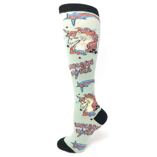 Unicom Vibes Knee High Socks | Fun Socks For Women
