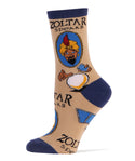 Zoltar Speaks Socks | Novelty Crew Socks For Women