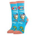 Jawsome Socks | Novelty Crew Socks For Women
