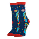 Arcade Fire Socks | Novelty Crew Socks For Women