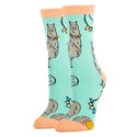 Ya Llama Boo Socks | Novelty Crew Socks For Women