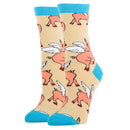 Piggy Corn Socks | Novelty Crew Socks For Women