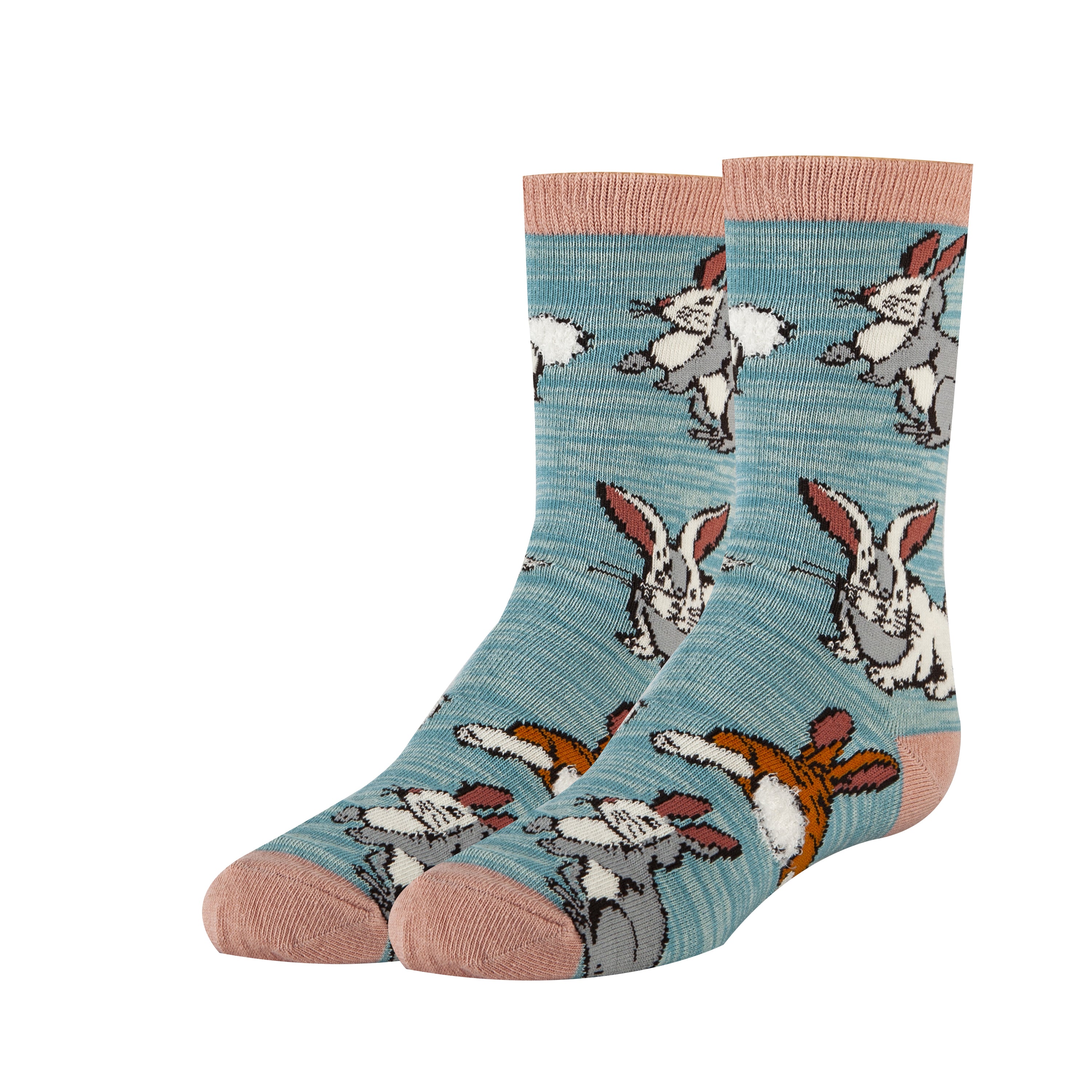 Bunny Hop Socks | Novelty Crew Socks for Kids