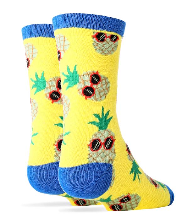 pineapple-dude-yellow-kids-crew-socks-2-oooh-yeah-socks