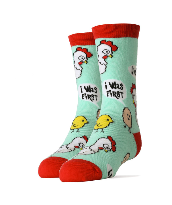 Me First Socks | Novelty Crew Socks for Kids