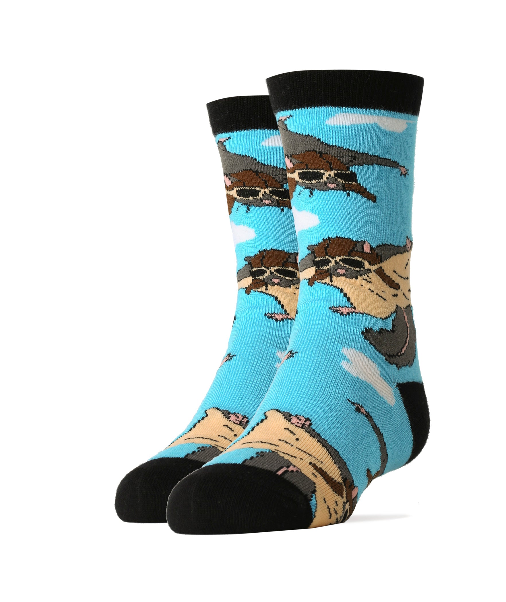 Flying Squirrels Socks | Fun Crew Socks for Kids