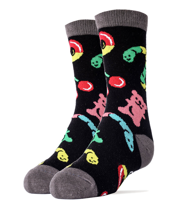 Gummies Socks | Novelty Crew Socks for Kids